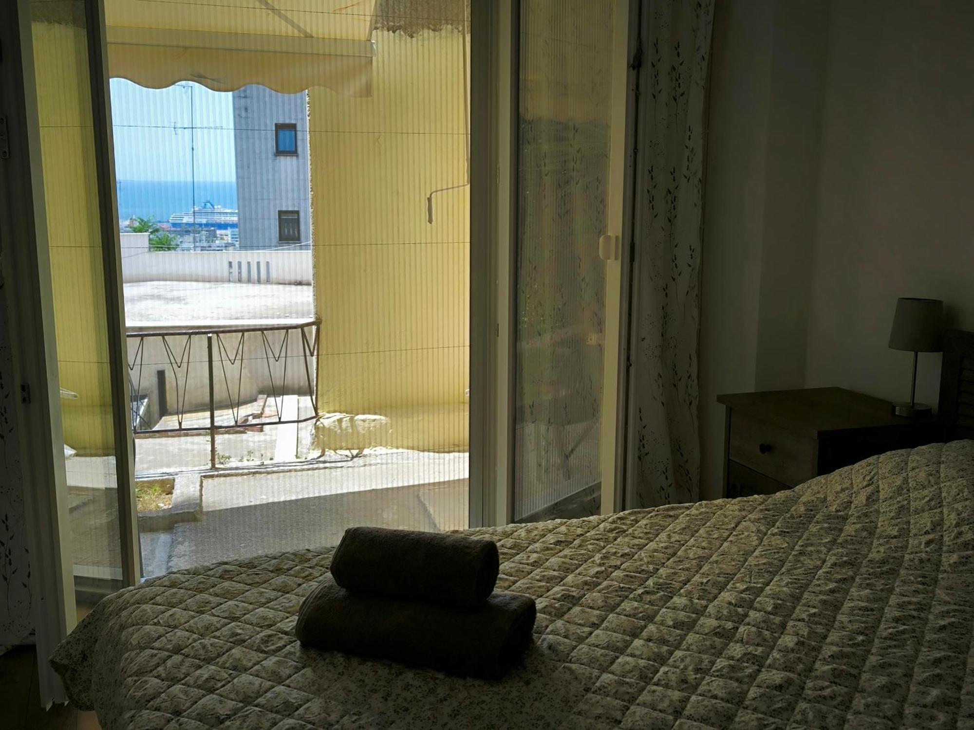 Port View, Veranda, 80 Sqm, Spacious Place For 6 Selanik Dış mekan fotoğraf